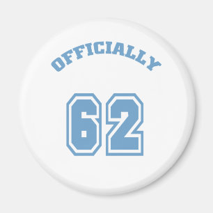 Officieel 62 magneet
