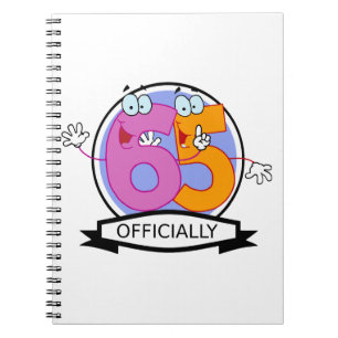 Officieel 65 zondagse banner notitieboek