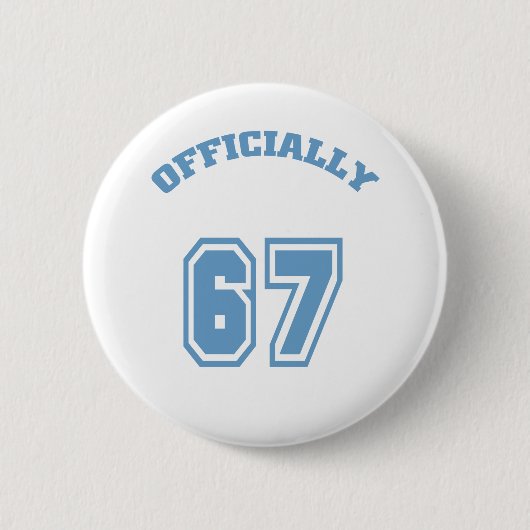 Officieel 67 ronde button 5,7 cm (Voorkant)