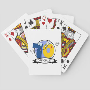 Officieel 70 Verjaardag Logo Pokerkaarten