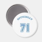 Officieel 71 magneet (Voorkant / Achterkant)