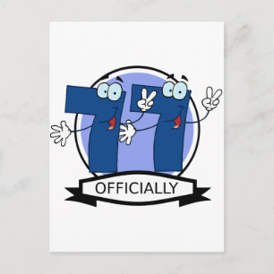 Officieel 77 zondagse banner briefkaart
