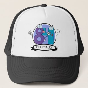 Officieel 84-jaarbanner trucker pet