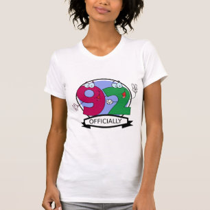 Officieel 92 zondagse banner t-shirt