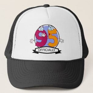 Officieel 95-jarige banner trucker pet