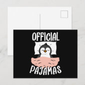 Officieel aftappen Slapshirt Penguin Pajamas Briefkaart (Voorkant / Achterkant)