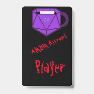 Officieel AMDM Player-Label Badge