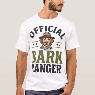 Officieel Bark Ranger-hond Vintage Grafisch_1 T-shirt