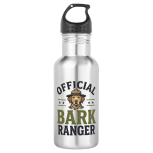 Officieel Blaas Ranger Hond Vintage Grafisch_1 Waterfles