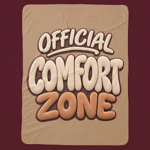 Officieel comfortzone grap sherpa deken