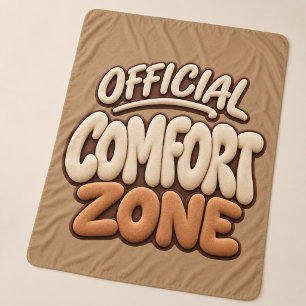 Officieel comfortzone grap sherpa deken