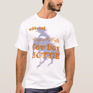 officieel cowgirl op koffie - COWBOY HOTTIE T-shirt