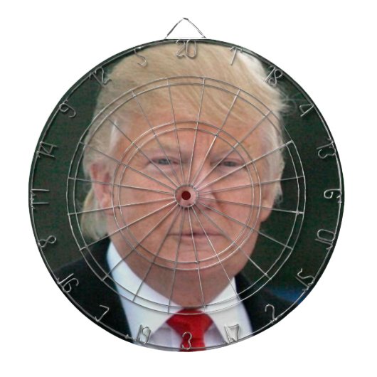 officieel dartboard van donald trump dartbord (Voorkant)