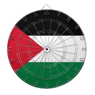 officieel de staatsvlag van Palestina Dartbord