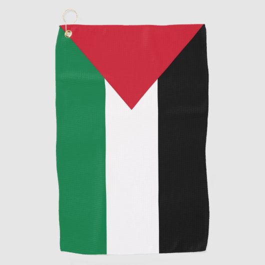 officieel de staatsvlag van Palestina Golfhanddoek (Voorkant)