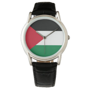 officieel de staatsvlag van Palestina Horloge