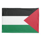 officieel de staatsvlag van Palestina Kussensloop (Achterkant)