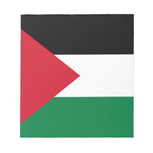 officieel de staatsvlag van Palestina Notitieblok