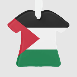 officieel de staatsvlag van Palestina Ornament