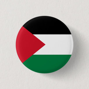 officieel de staatsvlag van Palestina Ronde Button 3,2 Cm