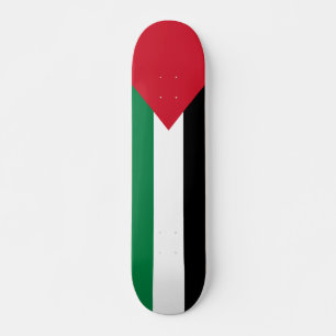 officieel de staatsvlag van Palestina Skateboard