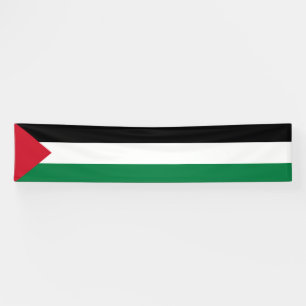 officieel de staatsvlag van Palestina Spandoek