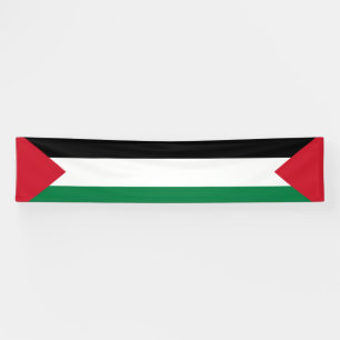 officieel de staatsvlag van Palestina Spandoek