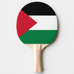 officieel de staatsvlag van Palestina Tafeltennisbatje