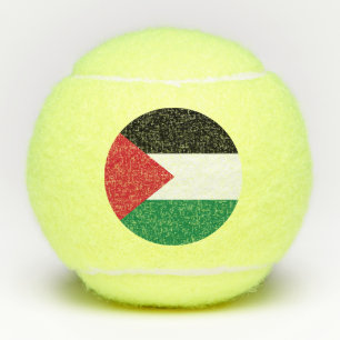 officieel de staatsvlag van Palestina Tennisballen