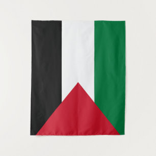officieel de staatsvlag van Palestina Wandkleed