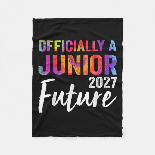Officieel een Junior Future CL van 2027 Tie Dye Fleece Deken (Voorkant)