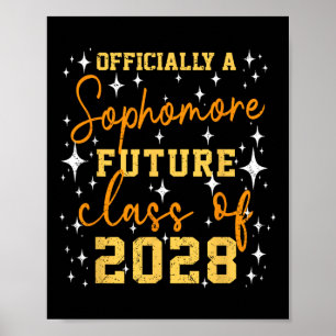 Officieel een tweedejaars Future Cl van 2028 Grapp Poster