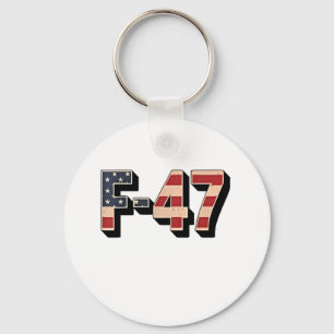 Officieel F47 Maga Gevechtsvliegtuig F-47 Straalja Sleutelhanger