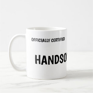 Officieel Gecertificeerd Knap Tweetalig Grappig Koffiemok