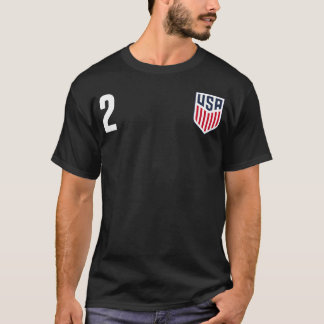 Officieel Gelicentieerd Us Soccer Sergino Dest Leg T-shirt