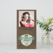 Officieel gepensioneerd, 100 %  pensioen aankondiging (Staand voorkant)