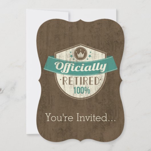 Officieel gepensioneerd, 100 % pensioen kaart (Voorkant)