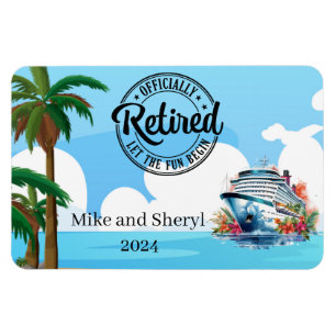 Officieel Gepensioneerde Stateroom Deurmagneet Magneet