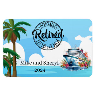 Officieel Gepensioneerde Stateroom Deurmagneet Magneet