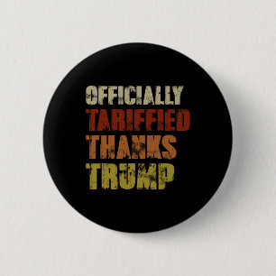 Officieel getariferde Bedankt Trump Retro 8647 opn Ronde Button 5,7 Cm