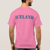 Officieel IJsland T-shirt 2009 (Achterkant)