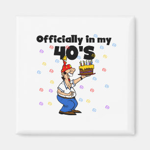 Officieel in mijn 40er jaren magneet