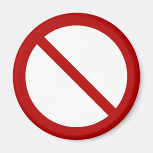 Officieel internationaal nr. symbool ISO 3864-1 Magneet