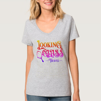 Officieel kijkglas Reisdames V-Neck T-shirt