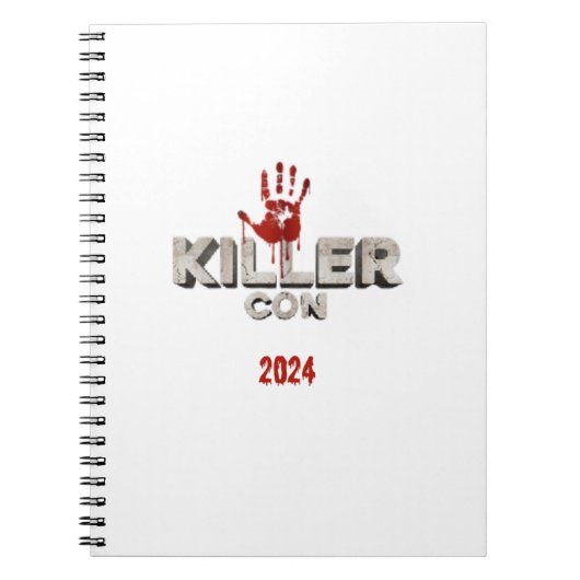 Officieel Killer Con Notitieboek (Voorkant)