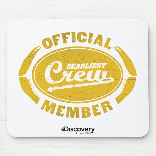 Officieel lid Mousepad Muismat (Voorkant)