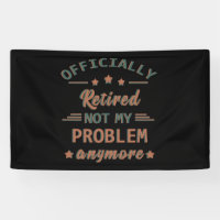 Officieel met pensioen, mijn probleem niet meer