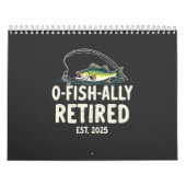 Officieel met pensioen per 2025 Visser Vader Kalender (Hoes)