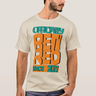 Officieel Met Pensioen Sinds 2027 Grappig Pensioen T-shirt