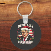 Officieel Ontheven Van Wat Trump 47e Is Gewest Sleutelhanger (Voorkant)